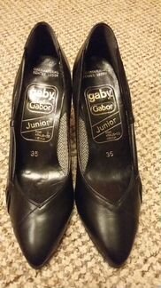 Фирменные кожаные туфли Gabor р35