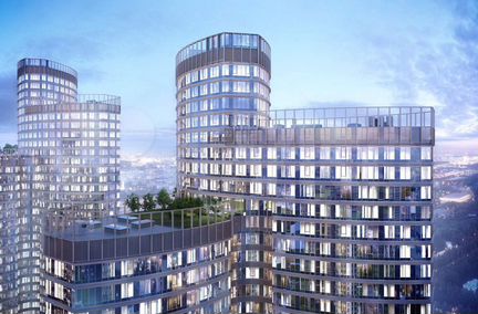 1-к квартира, 42.3 м², 15/39 эт.