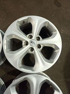 Диски бу оригинал R17 AL на Kia