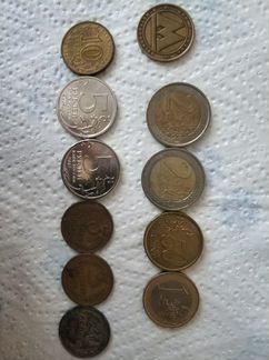 Монеты и жетон