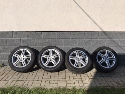 Комплект Ориг зимних колёс r19 на Порше Кайен