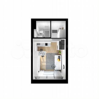 Квартира-студия, 19.6 м², 29/33 эт.