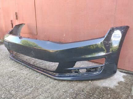 Бампер Volkswagen Golf 7 передний серый оригинал