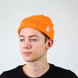 Шапка Playboy оранжевая