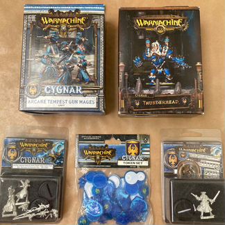 Warmachine Cygnar игровой набор и маркеры