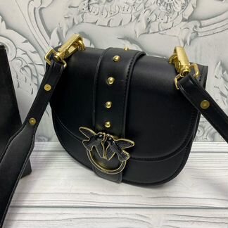 Сумка Pinko go round simply клатч Пинко черный