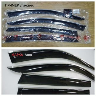 Дефлекторы-с-Хром-молдинг 