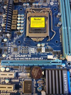 Gigabyte GA-H67MA-D2H-B3 lga1155