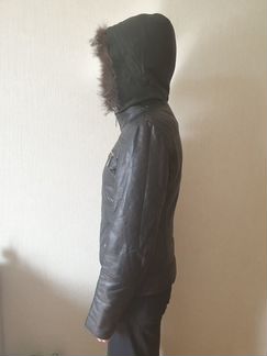 Куртка кожаная