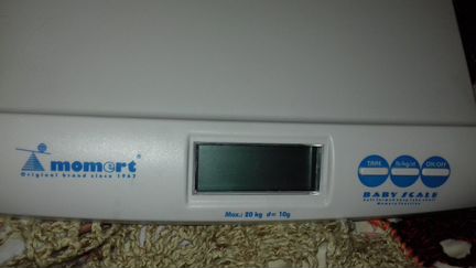 Весы детские Momert 6475