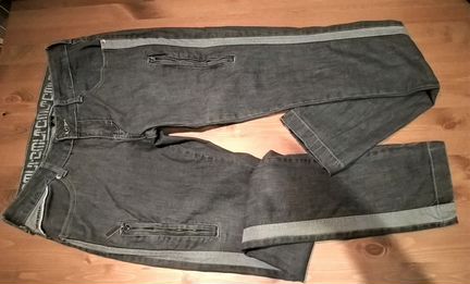 Джинсы Camelot серые с светлой полосой 44 рус Подо