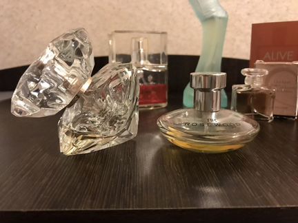 Парфюмерия остатки во флаконах, духи