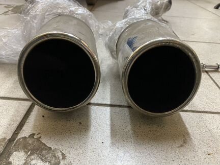 Насадки глушителя audi A5 A4 A6 A7