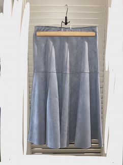 Юбка замша Zara миди
