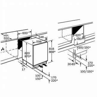 Встраиваемая морозильная камера neff G4344X7
