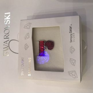 Украшение шарм с кристаллом Swarovski (для трекров