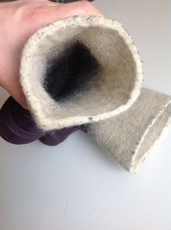 Продаю валенки натуральные с калошами размер 24 (1