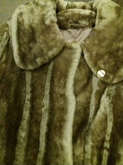 Шуба из мутона р.56 отлич.состояние