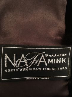 Шуба норковая Nafa mink новая