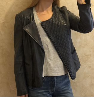 Куртка кожаная Massimo Dutti