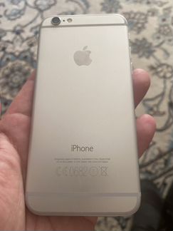 Телефон iPhone 6, серебристый