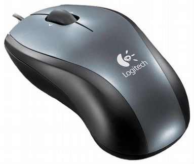 Винтажная мышь Logitech V100 Optical Mouse