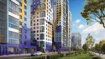 1-к квартира, 40.6 м², 19/25 эт.