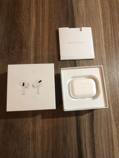 Абсолютно новые аирподс про. Полный комплект