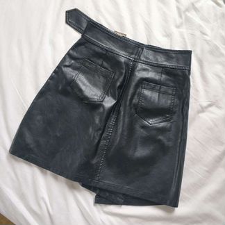Юбка эко-кожа