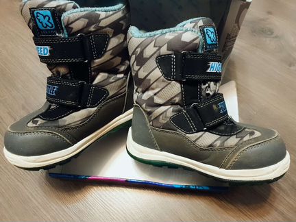 Сапоги зимние какаду на мальчика