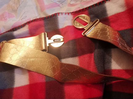 Пояс Gucci кожаный