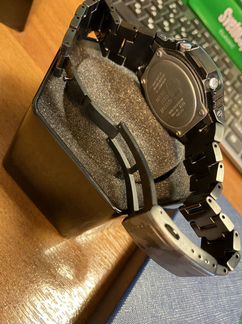 Casio g-shock GA-2100-1EAR с стальным браслетом
