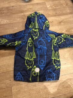 Тёплая куртка на мальчика 92см + шапка в подарок