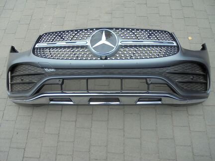 Бампер передний рестайлинг AMG Mercedes GLC W253