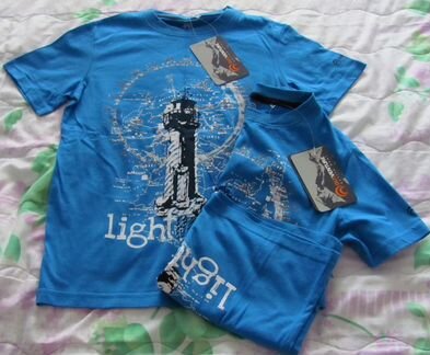 Новые 4шт футболки с этикетками (цена за 4 шт)