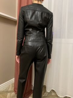 Женская кожаная куртка S mango