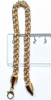 Золотой браслет бисмарк