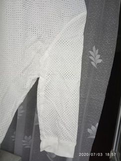 Костюм жен, летний 50 р-р, молочный цвет