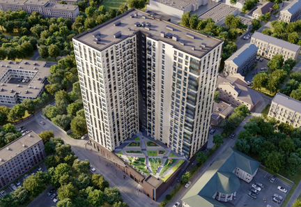 2-к квартира, 46.4 м², 6/24 эт.