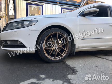 Колёса в сборе R18 для Audi А4, HRE бронза