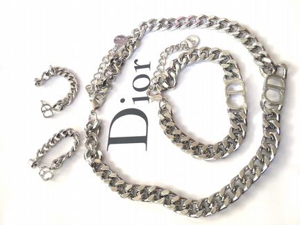 Серьги, браслет, колье Dior Франция