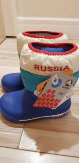 Сапожки Crocs C10 новые