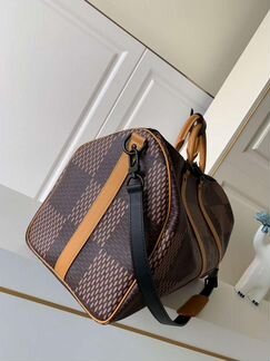 Сумка Louis Vuitton Keepall 50 дорожная коричневая