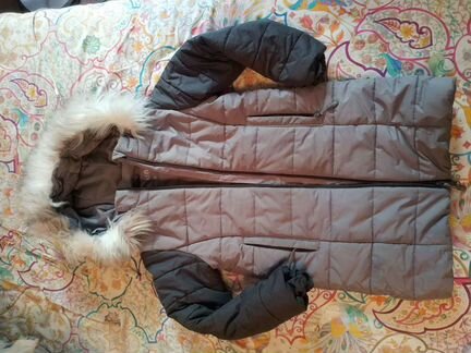 Пальто для девочки зимнее crokid