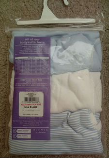 Новые боди/комплект для новорожденного (Англия)