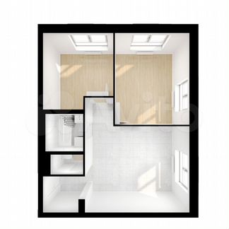 2-к квартира, 52.1 м², 16/33 эт.