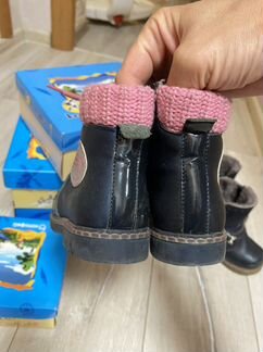 Ботинки демисезонные для девочки. Котофей