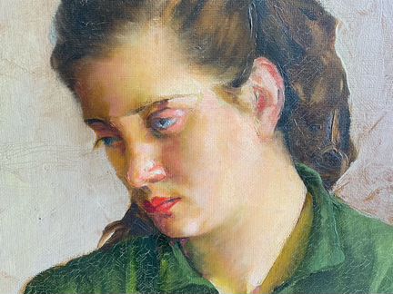 Картина холст масло Зинаида Серебрякова