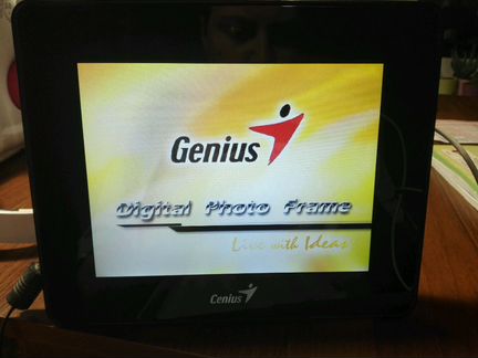 Цифровая фоторамка genius dpf-801 crystal