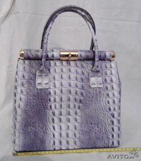 Сумка женская крокодил италиярelle DI giada новая